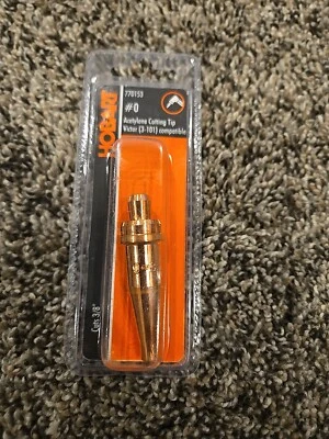 "Hobart - 770153 - #0 punta de corte de acetileno cortes 3/8"" Victor (3-101)" Foto 1 de 4