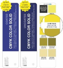 COLOR CMYK SOLID Coated/Uncoated - Pantone for digital print