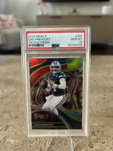 Panini Select 2023 - Club Level #282 Dak Prescott Tie Dye Prizm/25 - Imagen 1 de 2