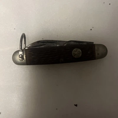 Vintage Ulster USA Official Boy Scout Camper 4-Blade Pocket Knife ~ Made in USA - Image 1 of 4