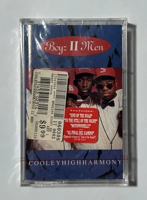 Cooley High Harmony By Boyz II Men Cassette Tape 1993 Motown Record New [Sealed] - Image 1 of 4