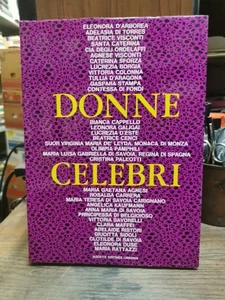 Donne celebri V. Giglio I EDIZ. Soc. Ed. Libraria Milano 1950 L2/L ° - Bild 1 von 5