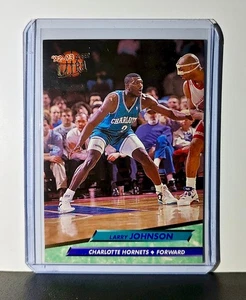 Larry Johnson 1992-93 Fleer Ultra NBA #21 Card Charlotte Hornets - Picture 1 of 2