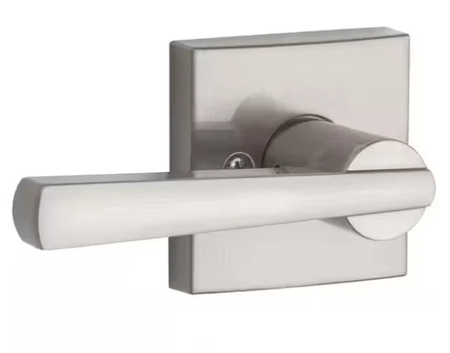 Baldwin Prestige Spyglass Satin Nickel Dummy Door Handle 351 SPL SQR 15