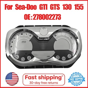 Speedometer Gauge with Chrome Bezel for Sea Doo GTI 130 2008 2010 278002273 - Picture 1 of 8