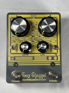 Earthquaker Devices Gray Channel Dual Overdrive Pedal - Picture 1 of 4