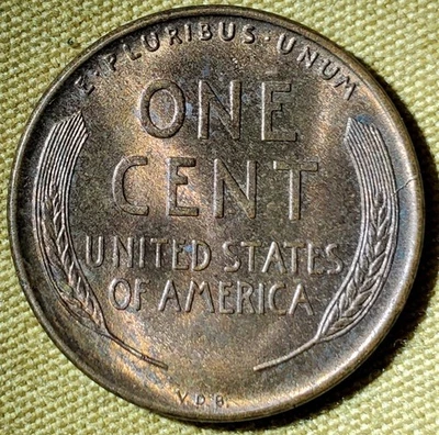  1909 V.D.B. Lincoln Wheat Cent 1C ~ Stunning. Great Condition  - Image 1 of 4