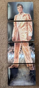 Vintage Elvis Presley Plates Bradford Exchange 1998 Set of 4 collectors plates - Picture 1 of 5