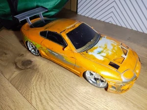 Fast & Furious Orange Brian’s 1995 Toyota Supra MK4 1/16 RC 12” USB Jada parts - Picture 1 of 5