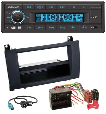 Continental MP3 DAB USB Bluetooth Autoradio für Mercedes SLK (R171, 2004-2011) - Bild 1 von 4