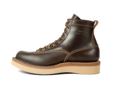 Botas blancas C350LTT-CS construidas a mano (costura, Vibram, suela de cuña, 7 colores) Foto 1 de 4