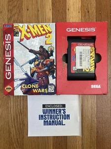 X-Men 2 Clone Wars (Sega Genesis, 1995) - Picture 1 of 1