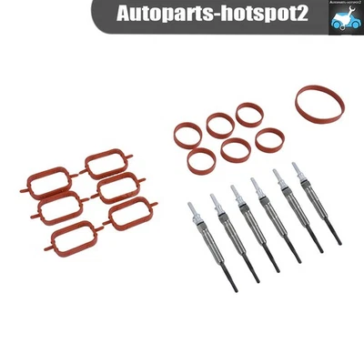 New Glow Plug Service Kit 0250603009 Fits BMW E90 335d E70 X5 xDrive35d - Imagem 1 de 4