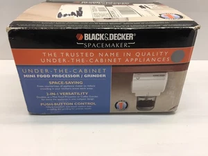 Black & Decker CG800 Spacemaker Under-Cabinet Mini Food Processor / Grinder - Picture 1 of 2