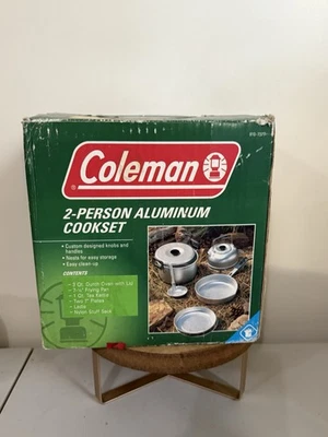 Coleman 2-Person Aluminum Cookset Camping Cookware Set - Image 1 of 4