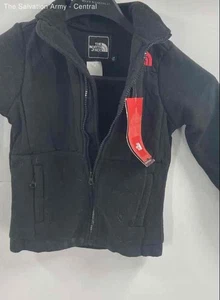 The North Face Boys Black Long Sleeve Zipped Pockets Full-Zip Jacket Size Y6 - Picture 1 of 7