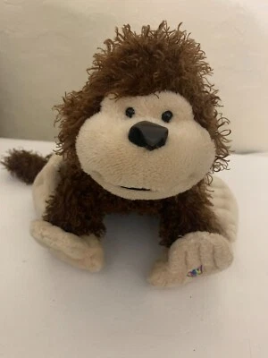 Ganz Webkins Cheeky Monkey Brown Plush NO Code Brown 8” Stuffed Animal - Image 1 of 4