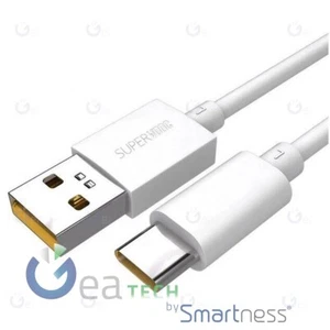 OPPO SUPERVOOC CHARGE FIND X3 NEO USB-A USB-C 6A LADEKABEL 1 MT WEISS BULK - Bild 1 von 1