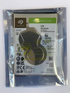 Seagate BarraCuda ST2000LM015 2TB SATA 7mm 2.5" Laptop PS4 XBOX Mac Internal HDD - Picture 1 of 1