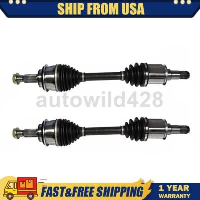 Conjunto de 2 ejes delanteros CV para Toyota 4Runner 2003 2004 2005 2006 2007 2008 2009 Foto 1 de 2