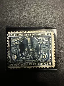 U.S. Scott # 330 bonito color - con bisagras - Imagen 1 de 1