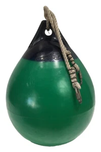 Polyform U.S. A2 Series Blue & Green Buoy 14.5" Diameter Good Used - Bild 1 von 7