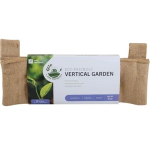 Jute Gardens Vertical Garden Wall Planter 6 Pocket Eco-Friendly Indoor Outdoor - Picture 1 of 5