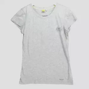 Paul Smith T Shirt Top Grey Marl Short Sleeve Casual Tee Logo Essential Size L - Picture 1 of 10