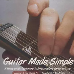 Gitarre vereinfacht: Anfänger/Mittelstufe Designed Home Study PC MAC CD - Bild 1 von 1