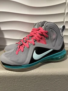 DS Nike LeBron 9 PS Elite South Beach Men’s Size 9 516958 001 - Picture 1 of 6