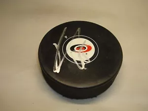 Ron Hainsey Signed Carolina Hurricanes Hockey Puck Autographed 1A - Picture 1 of 2