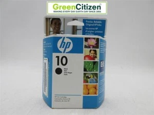 HP 10 C4844A Black Ink Cartridge GENUINE SEALED - Picture 1 of 5