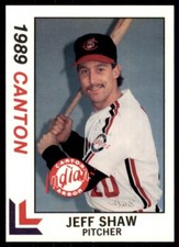 1989 Best Canton-Akron Indians Jeff Shaw Canton-Akron Indians #3