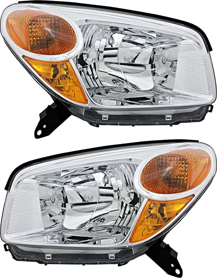 Novo par de faróis de passageiro direito e motorista esquerdo para RAV4 2004 2005 - Imagem 1 de 1