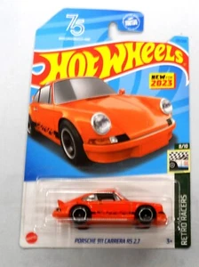 HOT WHEELS PORSCHE 911 CARRERA RS 2.7  ORANGE COLOR VARIATION - Picture 1 of 3