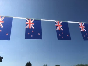 SALE BARGAIN New Zealand Fabric Bunting 5.5m 20 Flags Free Post! - Picture 1 of 4