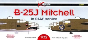 DK Decals 1/32 NORTH AMERICAN B-25J MITCHELL in RAAF Service - Picture 1 of 3