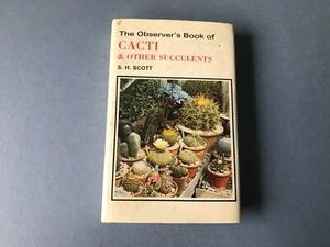 Observer's Book of Cacti & Other Succulents, 1971 with dust sleeve - Picture 1 of 5