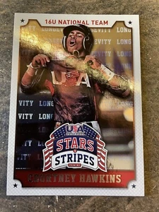 2015 Panini Stars & Stripes Courtney Hawkins #26 USA Baseball - Picture 1 of 1