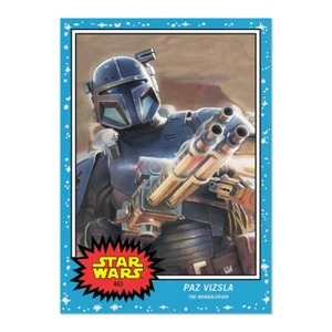 ➠ Topps Star Wars Living Set #443 Paz Vizsla - The Mandalorian - Bild 1 von 2