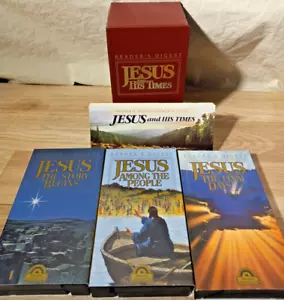 Readers Digest Jesus And His Times + Views Guide Pamphlet VHS - Picture 1 of 18