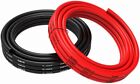 Câble Silicone 8 AWG Flexible Fil Électrique 5 mètres 2,5 m noir et 2,5 m rouge