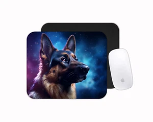 Colorful German Shepherd Sublimation Novelty Mouse Pad - Picture 1 of 1