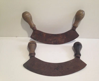  OLD TOOL, OUTIL ANCIEN, ancien hachoir  art populaire vintage  LOT DE  2 - Photo 1/3