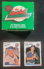 1988 Fleer Classic Miniatures Baseball Complete Boxed Set - 120 Cards + Stickers