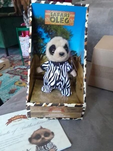 BNIB Safari Oleg Limited Edition Meerkat With Certificate , Letter And Tag - Picture 1 of 5