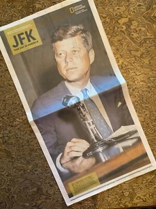 JFK John F. Kennedy Edición Especial Periódico 12p Noviembre 2023 National Geo - Imagen 1 de 3