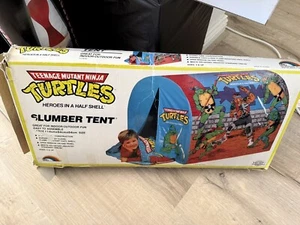 Vintage 1991 TMNT Tent Slumber Play Tent Teenage Mutant Ninja Turtles - Picture 1 of 1