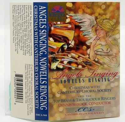 Cassette Angels Singing Nowells Ringing Canterbury Choral Society Top Brass - Image 1 of 2