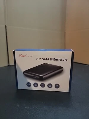 ROSEWILL RX203 SATA 3 ENCLOSED  3.0USB Screw Less Fast Shipping  🔥 (A3) - Image 1 of 4